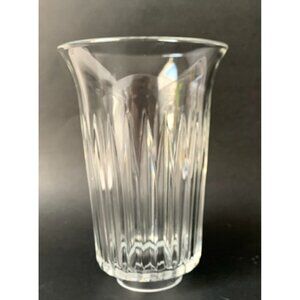 Vintage Ribbed Glass Lamp Shade With Fitter Replacement